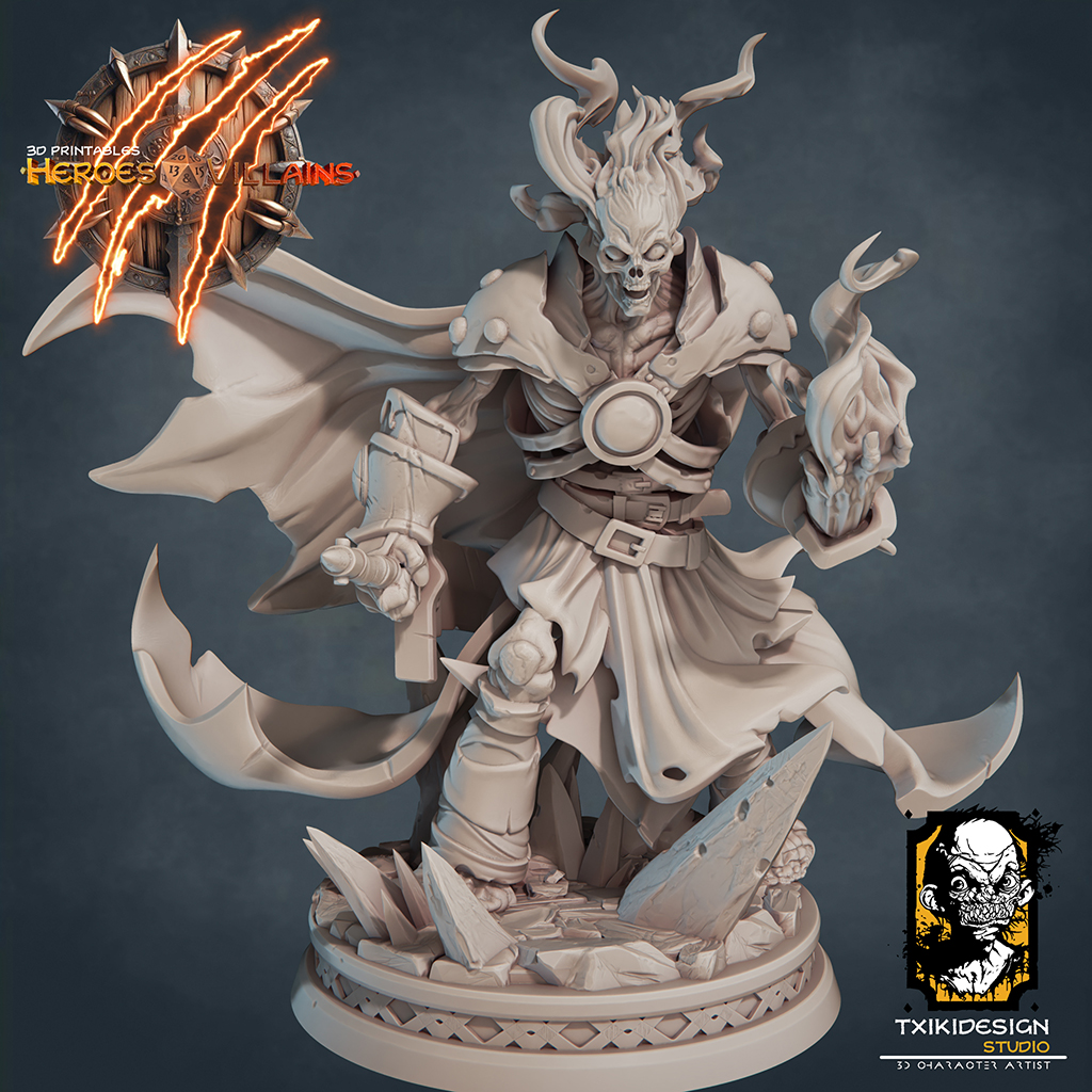 Fire Skeleton captain